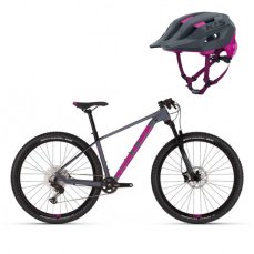 KELLYS MYSTERY 50  bicykel horský S 27,5 + prilba SHARP pink M/L 54-58cm