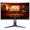 27" AOC Gaming CQ27G2S/BK čierna / VA / 2560x1440 / 16:9 / 1ms / 80mil: 1 / 250cd-m2 / HDMI + DP / VESA (CQ27G2S/BK)