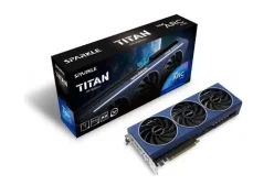 SPARKLE Intel Arc A750 TITAN OC Edition 8G / 2050 MHz / 8GB GDDR6 / 256-bit / 1xHDMI + 3x DP / (8+8) (SA750T-8GOC)