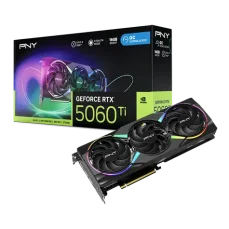 PNY GeForce RTX 5060 Ti ARGB Epic-X OC 16GB / 2407 - 2692Mhz / 16GB GDDR7 / 128bit / 1x HDMI + 3x DP / 600W (8) (VCG5060T16TFXXPB1-O)