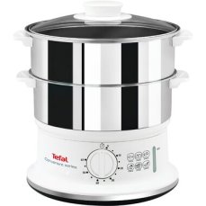Tefal Convenient VC145130 / parní hrnec / 900W / objem 6 l / 2 nádoby (VC145130)
