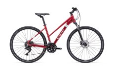 Dámské krosové kolo CTM BORA 2.0 28" 2025, tmavě červená Velikost rámu: L