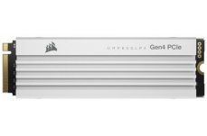 Corsair MP600 Pro LPX 2TB bílá / M.2 2280 / PCIe Gen4 / čtení: 7100MBps / zápis: 6800MBps / MTBF: 1.7mh / chladič (CSSD-F2000GBMP600PLPW)