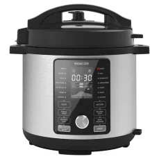 Sencor SPR 6600SS-CZE2 / Elektrický tlakový hrniec / 1000W / 17 programov / 5.6L (8590669371280)