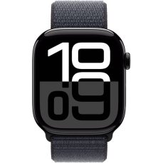 Apple Watch Series 10 42mm Klavírně černý hliník s inkoustovým provlékacím řemínkem