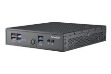 Shuttle XPC slim DS50U čierna / Intel Celeron 7305 / 2xDDR5 / 1xSATA / 2x M.2 / 2xGLAN / Bez OS (DS50U)