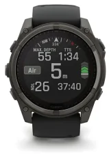 Garmin Fenix 8 51mm titánová čierna / Chytré hodinky / GPS / 1.4 "d. displej / BT / WiFi / vodeodolné (010-02907-11)