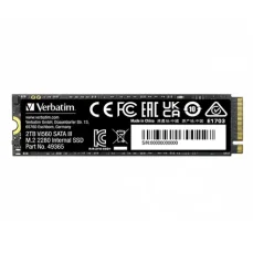 Verbatim Vi560 S3 2TB / M.2 2280 / SATA III / R: 550MBs / W:500MBs (49365)