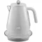 DeLonghi KBY2011.W bílá / Rychlovarná konvice / 1,7 l / nerez / digitální nastavení teploty / Keep warm (8004399032804)