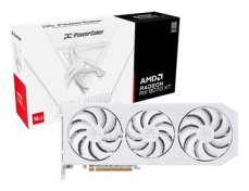 PowerColor Hellhound Radeon RX 9070 XT Spectral White 16GB / 3010 MHz / 16GB GDDR6 / 256-bit / 1x HDMI + 3x DP / 800W (RX9070XT 16G-L/OC/WHITE)