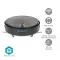 Nedis WIFIVCR10CBK čierna / Robotický vysávač 3v1 / zametanie  vysávanie  vytieranie / Wi-Fi / 0.6 l / 2000 Pa / HEPA 12 (WIFIVCR10CBK)