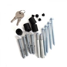 Poštovní schránka na balíky K41 včetně stojanu