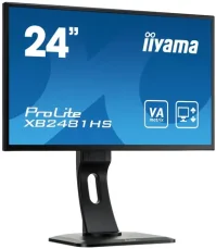 24" IIYAMA XB2481HS-B1 / VA / 6ms / 250cd-m2 / 3000:1 / VGA / DVI / HDMI / repro / pivot / výšk.nast. / čierna (XB2481HS-B1)