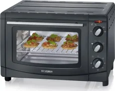 Severin TO 2067 černá / Mini trouba / 1500W / 20l (TO 2067)