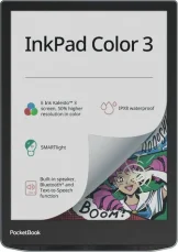 PocketBook 743K3 InkPad Color modrá / 7.8 / 1872x1404 / 32GB / E-Ink / 2900mAh / USB-C / Wi-Fi / Bluetooth (PB743K3-1-WW)