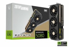 ZOTAC GAMING RTX 5080 Solid 16GB / 2617MHz / 16GB GDDR7 / 256-bit / 1x HDMI + 3x DP / 850W (16) (ZT-B50800D-10P)