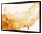 SAMSUNG Galaxy Tab S8+ Wi-Fi 128GB šedá / 12.4" / O-C 3GHz / 8GB / 128GB / BT / GPS / 13+6MP+12 MP / Android (SM-X800NZAAEUE)