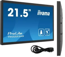 22" IIYAMA ProLite TW2223AS-B2 / 1920 x 1080 / 3000:1 / 345cd-m2 / 18ms / HDMI (TW2223AS-B2)