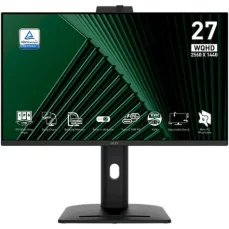 27" MSI PRO MP275QPDG černá / 2560 × 1440 / IPS / 16:9 / 1ms / 1300:1 / 250cd-m2 / HDMI + DP (PRO MP275QPDG)