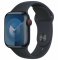Apple Watch Series 9 GPS+Cellular 41mm Temne atramentové hliníkové telo - Temne atramentový športový remienok S/M (MRHR3)