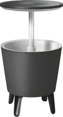 Keter Cool Bar antracitová/biela / Záhradný stôl (230901)