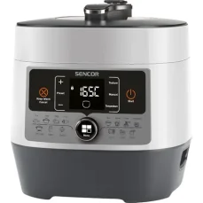 SENCOR SPR 3600WH bílá / Elektrický tlakový hrnec / 1000W / 14 programů / 5.5L (8590669261192)