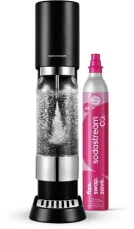 SodaStream Enso černá / Výrobník sody / 1x CO2 plyn (7290119792467)