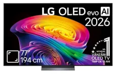 77" LG OLED77C61LA černá / Televize / 4K OLED evo / Smart TV (OLED77C61LA.AEU)