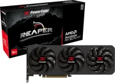 PowerColor Reaper Radeon RX 9070 16GB / 2520 MHz / 16GB GDDR6 / 256-bit / 1x HDMI + 3x DP / 550W (8+8) (RX9070 16G-A)