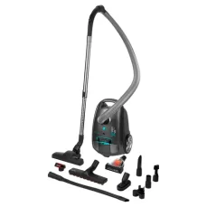 SENCOR SVC 7550TI šedá / Sáčkový vysavač / 750 W / 3.5L / 75 dB / 10m rádius (8590669297078)