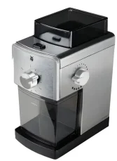 WMF Stelio Edition černá / Mlýnek na kávu / 110 W / 17 stupňů mletí (41707001)