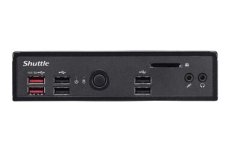 Shuttle XPC slim DS20U3V2 čierna / Intel Core i3-10110U / 2xDDR4 / 1xSATA / 2x M.2 / 2xGLAN / Bez OS (DS20U3V2)