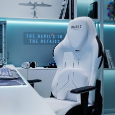 Diablo X.One Prime Normal Size herní židle černo-bílá