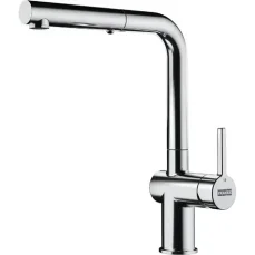 Franke Active New - Dřezová baterie FN 6110.031 s výsuvnou sprškou chrom (115.0653.379)