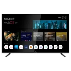 43" SENCOR SLE 43US804B černá / 4K / LED / HDMI / USB / DVB-T2CSS2 / 16W (8590669389148)