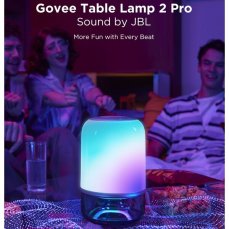 Govee Table Lamp 2 RGBW Akumulátorová lampa s reproduktorom - zvuk od JBL