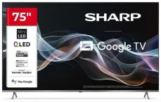 75" Sharp 75JP7265E čierna / 3840 x 2160 / QLED / HDMI / USB / Wi-Fi / DVB-TT2CSS2 / repro 24W (75JP7265E)