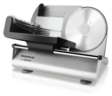 Taurus Cutmaster černá / Kuchyňský kráječ / 150 W / nerezový nůž O19 cm / 1–15 mm (915511000)