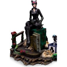 Soška Iron Studios Deluxe Art Scale 1/10 DC: Gotham City Sirens - Catwoman