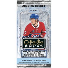Hokejové karty 2025-26 Upper Deck O-Pee-Chee Platinum Hockey Hobby Box
