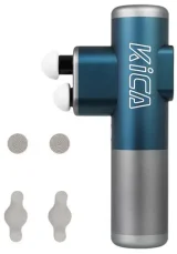 KiCA 3 masážna pištoľ modrá / 3 režimy / 3 výmenné hlavice / USB-C (FTEKIC3B)