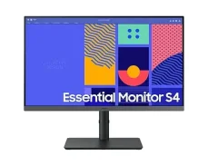 24" Samsung Essential S4 (S432GC) čierna / IPS / 1920x1080 / 16:9 / 4ms / 1000:1 / 250cd-m2 / HDMI + DP + VGA / Pivot (LS24C432GAUXEN)