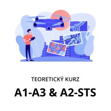 Teoretický kurz pilota dronov | A1-A3 & A2-STS (online) (38201)