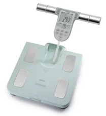 OMRON BF511-T tyrkysová / Osobní váha s monitorem stavby těla / nosnost 150kg (BF 511-T)