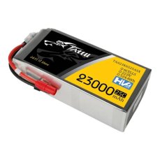 Tattu 23000mAh 22.8V 25C 6S1P Lipo Battery Pack With XT150+AS150 (IN-TAA23K6S25ASX)