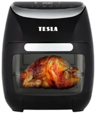TESLA AirCook  Grill QG600 / Teplovzdušná fritéza / Grilovacie funkcie (AIRCKQG600BLK)