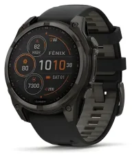 Garmin Fenix 8 47mm Solar titánová / Chytré hodinky / GPS / 1.3" displej / mapy / BT / WiFi / vodeodolné (010-02906-11)