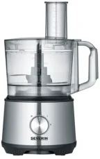 Severin KM 3892 strieborná / Kuchynský robot / 1200W / 1.5 l / 2 rýchlosti (KM 3892)