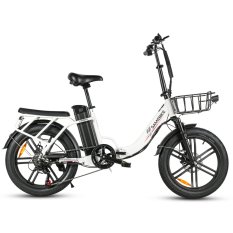 Elektrický bicykel SAMEBIKE  CY20 Pro Farba: Biela