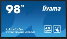 98" IIYAMA ProLite TE9812MIS-B3AG čierna / IPS / 3840x2160 / 16:9 / 8ms / 1200:1 / 400cd / repro / VGA / HDMI / USB-C (TE9812MIS-B3AG)